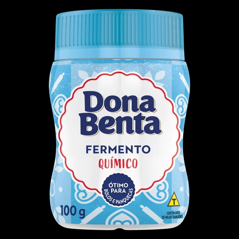 Fermento em Pó Químico Tradicional 100g