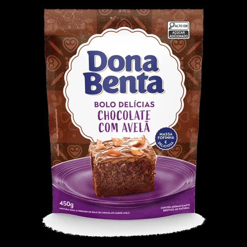 Mistura para Bolo Chocolate com Avelã 450g
