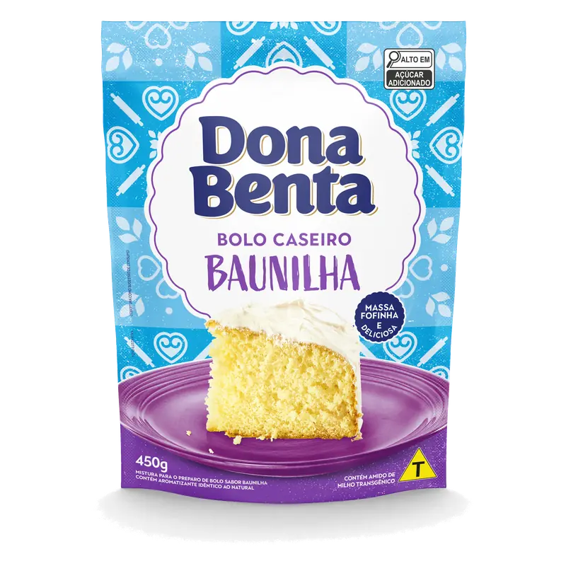 Mistura para Bolo Baunilha 450g