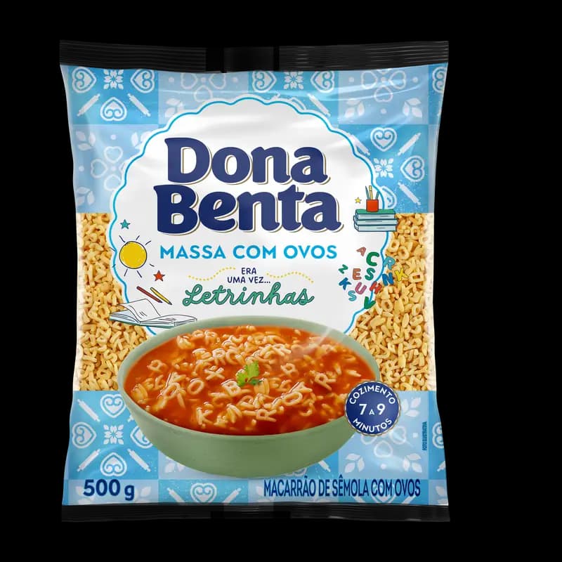 Letrinhas com Ovos 500g