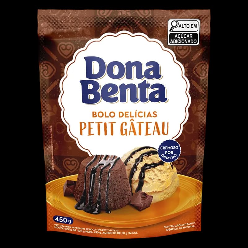 Mistura para Bolo Petit Gâteau 450g