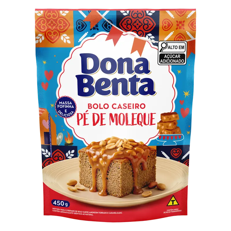Mistura para Bolo Pé de Moleque 450g